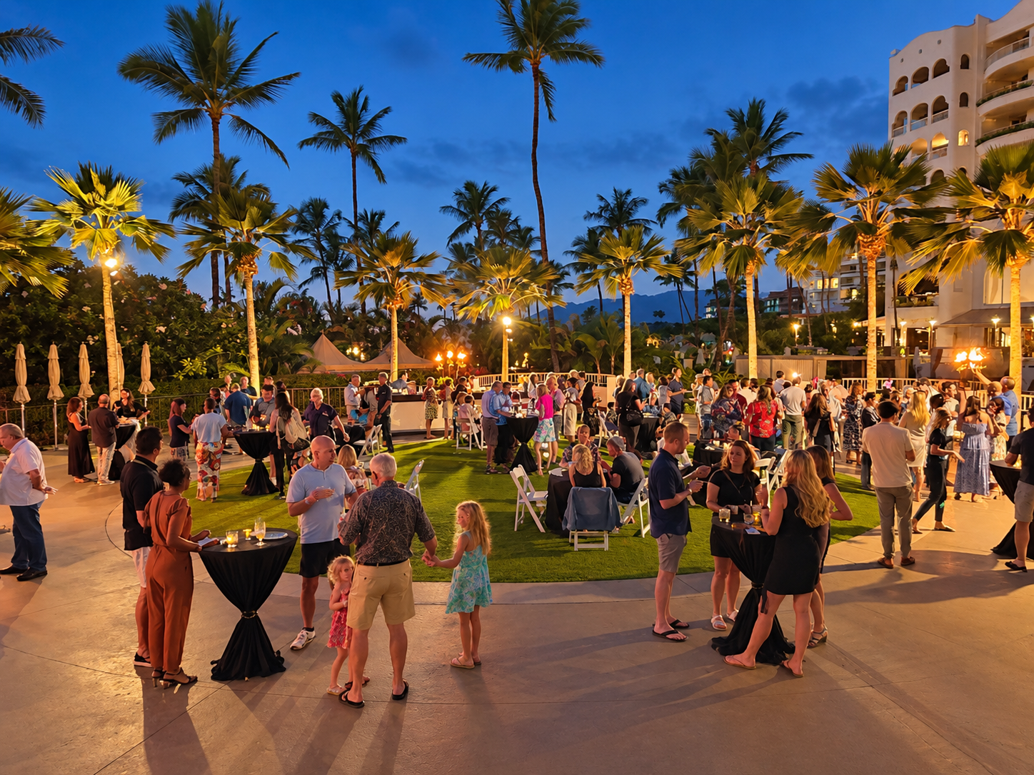 Professional networking and collaboration at an EHS event